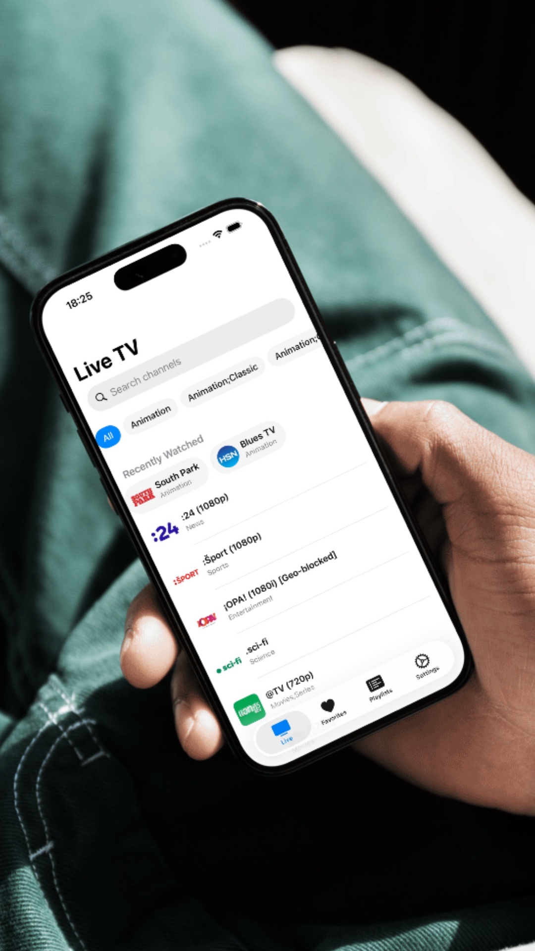 BananaPlayer on iPhone